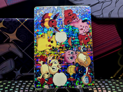 Pokemon Pocket Monsters Vending Prism Holo Vintage Sticker #459 PIKACHU rare - Image 3