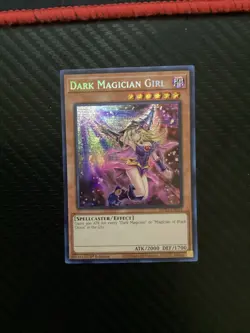 Yugioh Dark Magician Girl MP24-EN053 Prismatic Secret Rare 1st Ed NM - Image 1