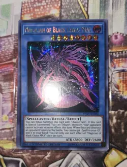 Magician of Black Choas MAX TN19-EN002 Prismatic Secret Limited NM Yugioh - Image 1