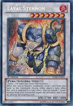 Laval Stennon - HA06-EN021 - Secret Rare 1st Edition Yugioh - Image 1