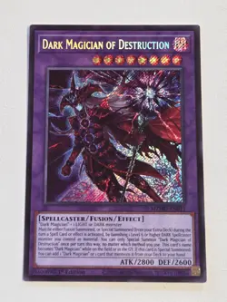 Dark Magician of Destruction MZMU-EN011 Secret Rare Yugioh Maze of Muertos Mint - Image 1