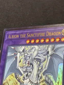 YuGiOh! Albion The Sanctified Dragon MZMU-EN101 Ultra Rare Maze Of Muertos NM - Image 3
