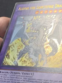 YuGiOh! Albion The Sanctified Dragon MZMU-EN101 Ultra Rare Maze Of Muertos NM - Image 4