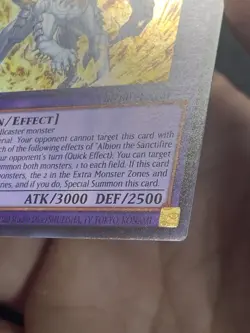 YuGiOh! Albion The Sanctified Dragon MZMU-EN101 Ultra Rare Maze Of Muertos NM - Image 5