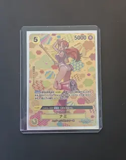Nami OP08-106 SP One Piece Card Game Emperors in the New World - Image 1