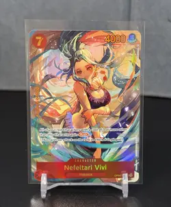 Nefeltari Vivi OP04-118 SEC Alt Art - One Piece TCG OP04 English - Pack Fresh - Image 1
