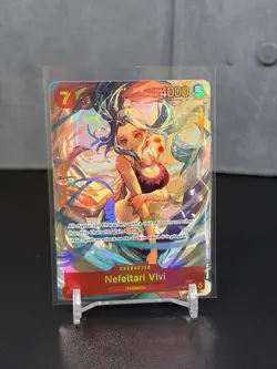 Nefeltari Vivi OP04-118 SEC Alt Art - One Piece TCG OP04 English - Pack Fresh - Image 2