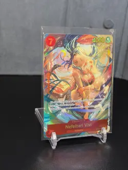 Nefeltari Vivi OP04-118 SEC Alt Art - One Piece TCG OP04 English - Pack Fresh - Image 3