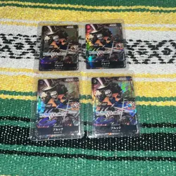 4x Brook [PAR] Parallel SR EB01-046 Extra Booster Memorial Collection One Piece - Image 1