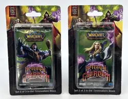 LOT OF TWO - World of Warcraft TCG Betrayal Of The Guardian 15Ct. Booster Packs - Image 1