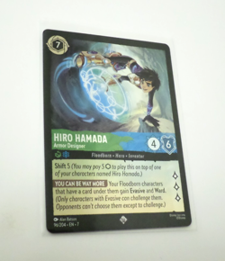 Disney Lorcana Archazia's Island Hiro Hamada 96/204 Super Rare Cold-Foil - Image 2