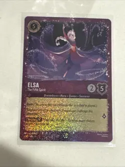 Elsa - The Fifth Spirit 6 Disney Lorcana Promo Cards Holo - Image 1