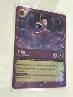 Elsa - The Fifth Spirit 6 Disney Lorcana Promo Cards Holo - Image 2