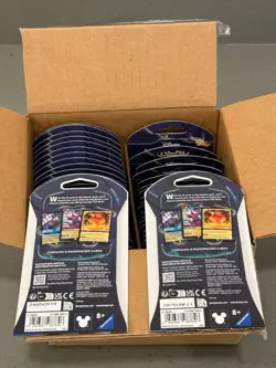 Sealed Case Box of 48 Sleeved Booster Packs Disney Lorcana Whispers in The Well - Image 5