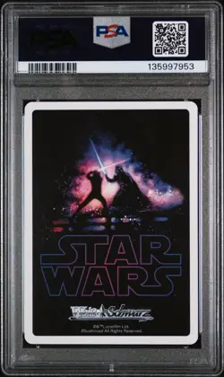 MANDALORIAN Weiss Schwarz Star Wars #SW/SE47 FORCE "Pilot/Perfect" PSA 10 - Image 2