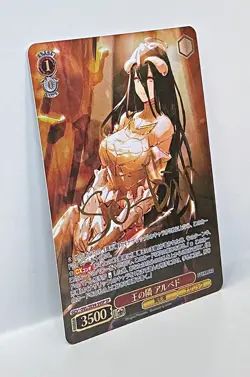 Signed Weiss Schwarz OVERLORD NOVEL EDITION SP FOIL OVL/SE54-54SP Albedo - Image 4