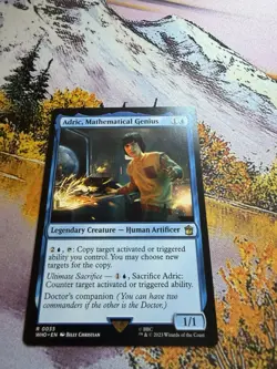 Adric, Mathematical Genius Universes Beyond: Doctor Who Magic MTG Card - Image 1