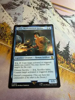 Adric, Mathematical Genius Universes Beyond: Doctor Who Magic MTG Card - Image 2