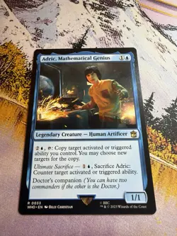 Adric, Mathematical Genius Universes Beyond: Doctor Who Magic MTG Card - Image 3