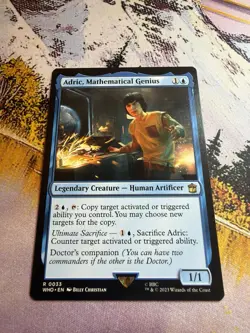 Adric, Mathematical Genius Universes Beyond: Doctor Who Magic MTG Card - Image 4