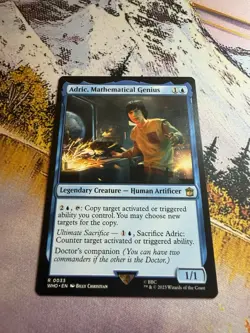 Adric, Mathematical Genius Universes Beyond: Doctor Who Magic MTG Card - Image 5