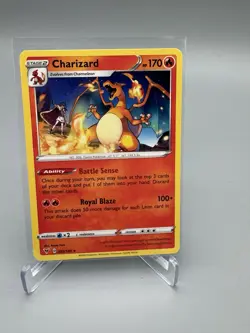 Pokemon TCG Vivid Voltage Charizard 25/185 Rare Card - Image 1