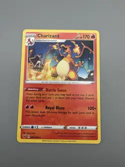 Pokemon TCG Vivid Voltage Charizard 25/185 Rare Card - Image 2
