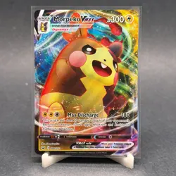 Pokemon TCG 2020 Morpeko VMAX Sword&Shield Ultra Rare Card 080/202 | LP EX - Image 1