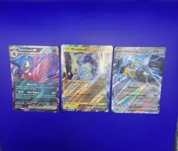 2023 POKEMON EX DOUBLE RARE HOLO CARDS - 3 CARD LOT - Image 1