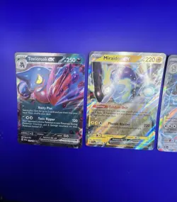 2023 POKEMON EX DOUBLE RARE HOLO CARDS - 3 CARD LOT - Image 3