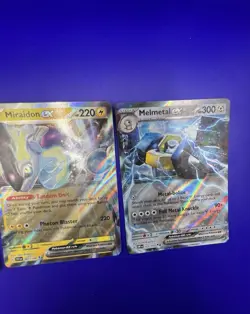2023 POKEMON EX DOUBLE RARE HOLO CARDS - 3 CARD LOT - Image 4