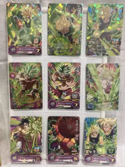 Super Dragon Ball Heroes Broly 9-Pocket Card Display & Shikishi Art Board Set - Image 3