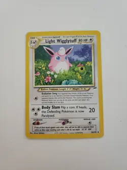 Light Wigglytuff - 54/105 - Pokemon Neo Destiny Unlimited Rare Card WOTC HP - Image 1