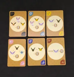 Pokemon Eevee Point Salad Deck Cards Korean Umbreon Espeon Sylveon 6 Card Lot - Image 2