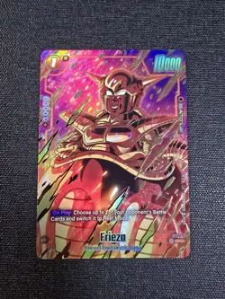 Frieza FS04-11 1st Anniversary Promo Alternate Art Dragon Ball Card Fusion World - Image 1