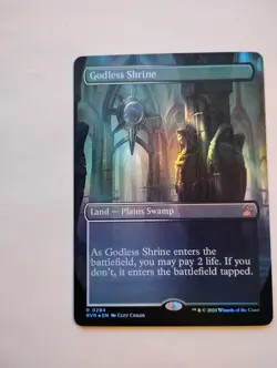 Godless Shrine (Borderless) Ravnica Remastered Foil - Image 1