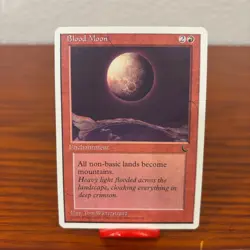 Vintage Mtg Blood Moon Chronicles MT/NM RARE Magic The Gathering - Image 1