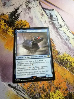 Mint/Near-Mint, English - 1 x MTG K-9, Mark I Universes Beyond: Doctor Who - Image 1