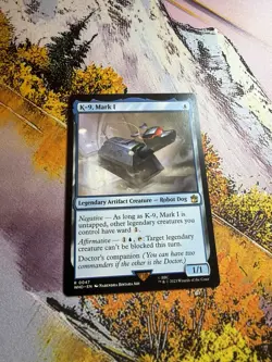Mint/Near-Mint, English - 1 x MTG K-9, Mark I Universes Beyond: Doctor Who - Image 2