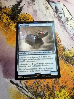Mint/Near-Mint, English - 1 x MTG K-9, Mark I Universes Beyond: Doctor Who - Image 5