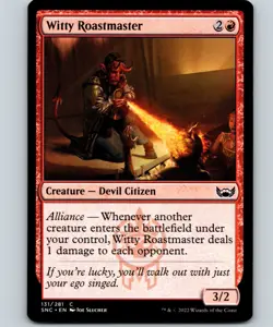 Witty Roastmaster - LP - MTG - Image 1