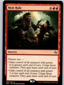Mob Rule - LP - MTG - Image 1