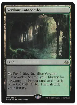 Verdant Catacombs - [Foil] Modern Masters 2017 LP - Image 3