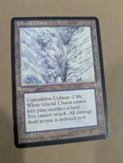 Glacial Chasm - MTG - Ice Age - MP/LP - Image 1
