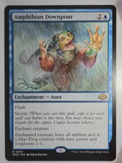 Amphibian Downpour - R51 - MTG - Modern Horizons 3 (MH3) - Image 1