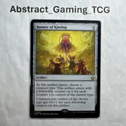 MTG - Banner of Kinship - (FDN #127) - Foundations - Regular - NM/M - Pack Fresh - Image 1