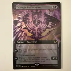 Entropic Battlecruiser (Extended Art) Edge of Eternities Foil - Image 1