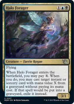 Halo Forager (Foil) NM - March of the Machine MTG - Image 1
