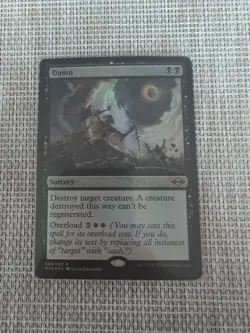 2021 Magic The Gathering MH2 Foil #80 DAMN Raw - Rare - Image 1