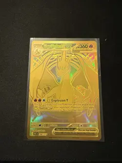🔥Mega Charizard Y EX Gold Pokemon Ascended Heroes 294/217 - Pack Fresh NM 🔥 - Image 3